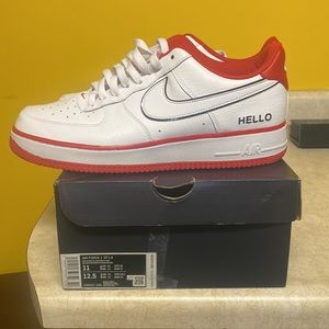Nike Air Force 1 07 LX White/University Red